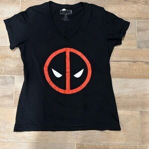 Marvel Black Deadpool Logo